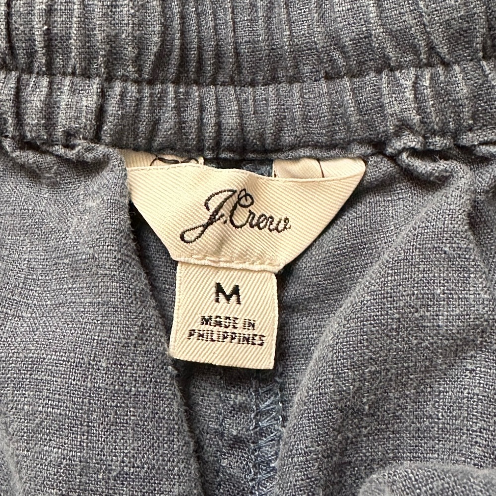 J. Crew seaside pant in linen blend (Size M) - Picture 3 of 5